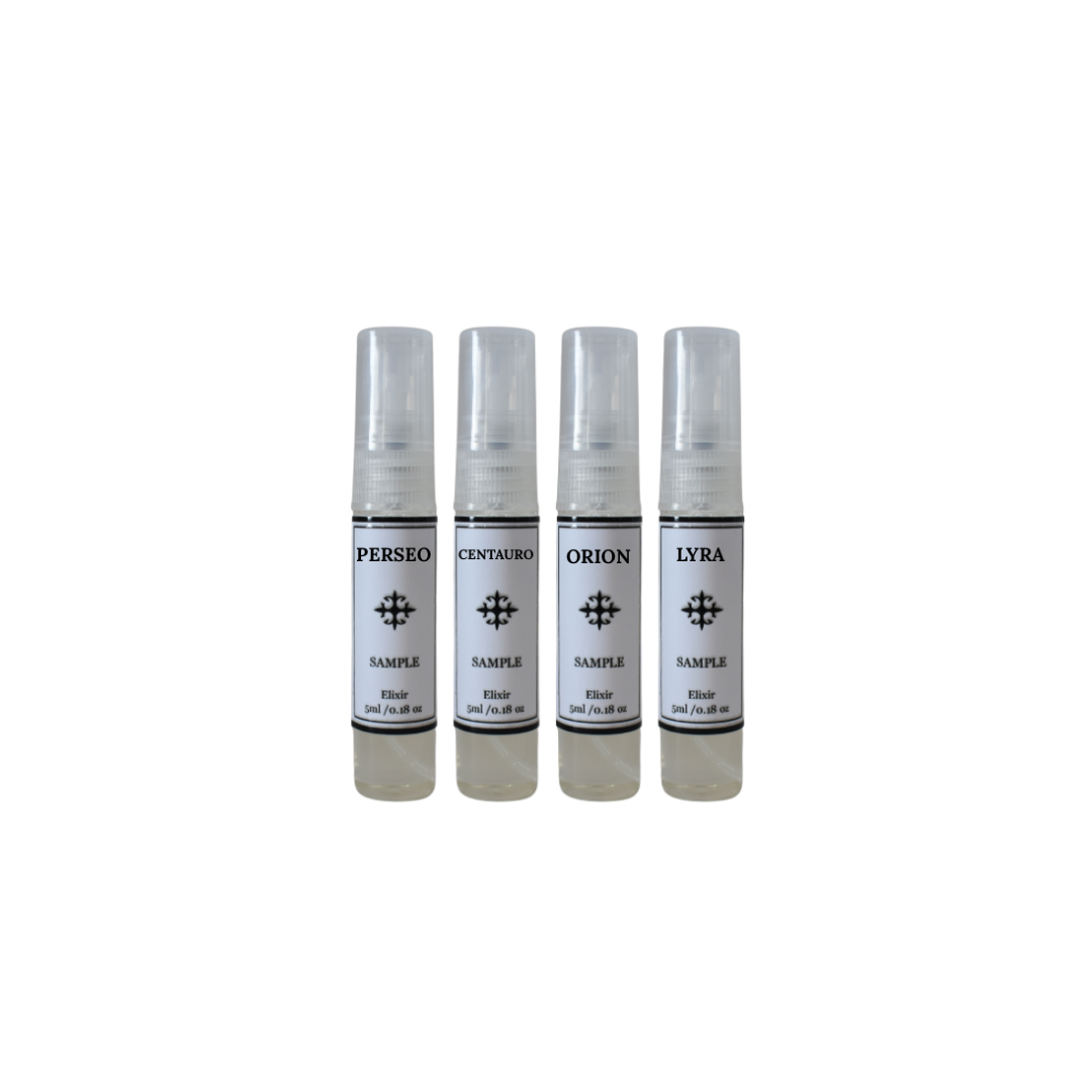 Pack 4 perfumes 5ml.