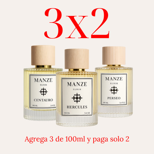 3x2 Fragancias de 100ml