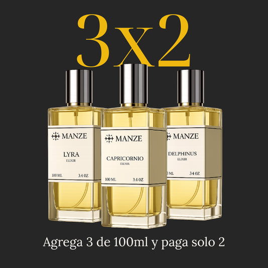 3x2 Fragancias de 100ml