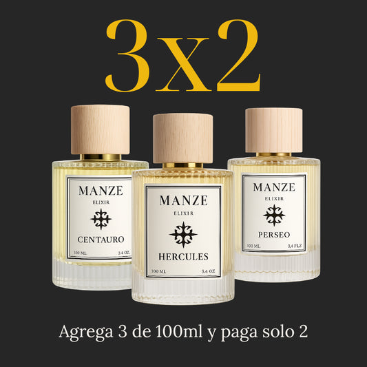 3x2 Fragancias de 100ml